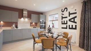 Ashby Fields  The Hacheston  4 Bedroom Detached home 2024 [upl. by Nosnaj]