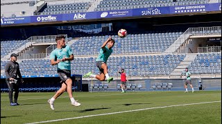 Sábado de prepartido en La Rosaleda [upl. by Sarita]