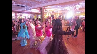 BEST MEHNDI DANCE 2018  Freeha and Salman [upl. by Serafina]