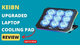 KeiBn Upgraded Laptop Cooling Pad Cool Your Gaming Laptop  Review [upl. by Airamahs809]