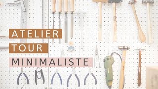 Atelier tour  mon établi minimaliste [upl. by Ripley]