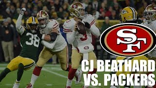 CJ Beathard 49ers vs Packers Highlights 2018 [upl. by Eilatam]