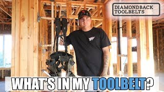 Whats In My Toolbelt Rough Framing Set Up [upl. by Ennaeirrac55]