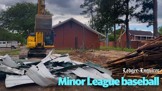 Watch as demolition begins at Golden Park in Columbus [upl. by Bondy9]