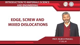 Edge screw and mixed dislocations [upl. by Wicks]