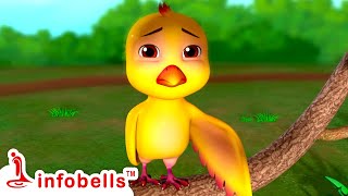 Chu Chu Karti Aayi Chidiya  Hindi Rhymes amp Kids Songs  Infobells [upl. by Ilesara871]