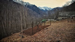 Orto in montagna preparo il terreno Ancora molto lavoro da fare Canale quotantisistemaquot [upl. by Lindsay]