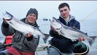 Angeln auf Meerforelle  Vom Belly Boat mit Gunnar Schade [upl. by Chrissie]