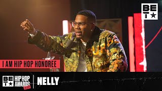 Nelly Reps His Midwestern Roots As He Accepts BET’s I Am Hip Hop Award  Hip Hop Awards ‘21 [upl. by Pero]