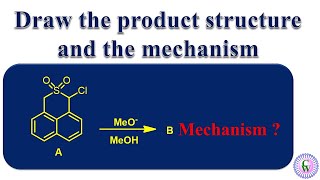 Draw the product structure and the mechanism [upl. by Tereve]