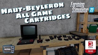 HautBeyleron Collectibles  All Game Cartridges  Farming Simulator 22 [upl. by Hernando]