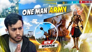 DIWALI SPECIAL🔥 OP AWM SOLO VS SQUAD GAMEPLAY WITH NEW BUNDLE  Free Fire Max [upl. by Shaughn]