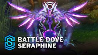 Battle Dove Seraphine Skin Spotlight  PreRelease  PBE Preview  League of Legends [upl. by April392]