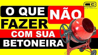 O que Não Fazer com sua Betoneira [upl. by Armalda133]