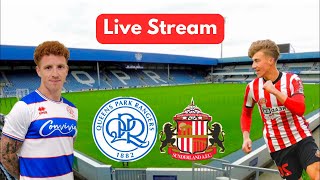 QPR 13 Sunderland Live Stream  Jack Colback Sent Off [upl. by Palecek376]