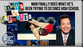 News amp Improved 2024 Paris Olympics  The Tonight Show Starring Jimmy Fallon [upl. by Lincoln]