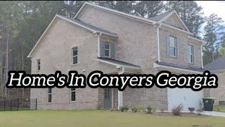 BEAUTIFUL NEW CONSTRUCTION HOMES IN CONYERS GEORGIA ALL UPGRADED 350000 [upl. by Shu]