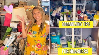 Hoarder ❤️ Organizing Tips for Hoarding Disorder amp Overwhelming Clutter  Get Organized HQ Collab [upl. by Subak]