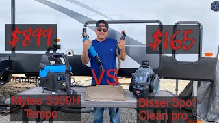 Mytee S300H Review  Bissel spot clean pro  Detailing extractor Comparison [upl. by Ayerim]