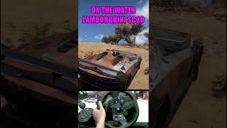 ON THE WATER LAMBORGHINI AVENTADOR SC20 rebuildingfh5 forzahorizon5 shorts [upl. by Annwahs]