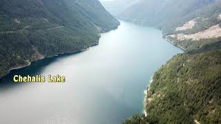 Aerial View for Chehalis Lake amp Skwellepil Creek BC Canada May 012019 [upl. by Barger]