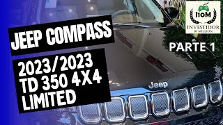 JEEP COMPASS LIMITED TD350 4X4 2023 TETO SOLAR PACOTE HIGH TECH ZERO KM [upl. by Madoc65]