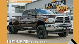 2015 Ram 3500 Tradesman Crew Cab Long Bed 4X4  CUMMINS DIESEL [upl. by Enyledam]