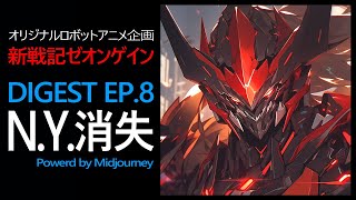 AIロボットアニメ新戦記ゼオンゲイン アーカイブ EP8 powerd by Midjourney（ダイジェストストーリーナレーション付き） [upl. by Nisaj262]