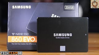 Samsung 860 EVO SSD Review [upl. by Yoho]