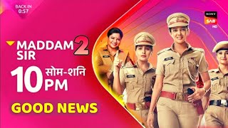 Madam sir season 2 Episode 1 promo releasing date and story Releasing date full information [upl. by Uv]