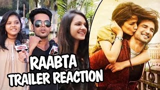 RAABTA Trailer Reaction  Public Review  Sushant Singh Rajput Kriti Sanon [upl. by Jedd]