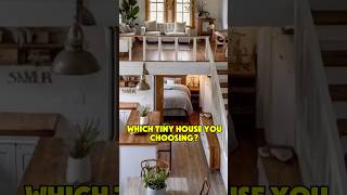 Which Tiny Home You Choosing 🏠 tinyhome pickone foryou [upl. by Acnoib]