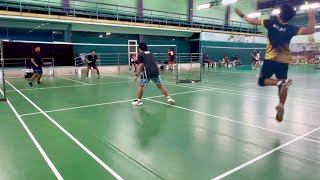 Knight Shuttlers  RenzJayR vs PeddieAaron [upl. by Liddie]