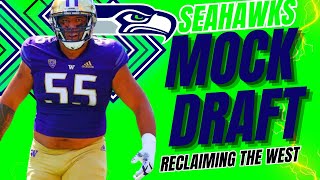 Seahawks 2024 MOCK DRAFT  Reclaiming the NFC WEST [upl. by Atnuahsal837]