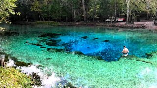 BEST Florida Natural Springs  Gilchrist Blue Springs [upl. by Lopes203]