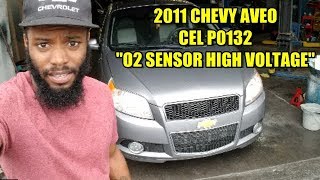 Check Light Engine On P0132 20022011 Chevy Aveo [upl. by Cusack]