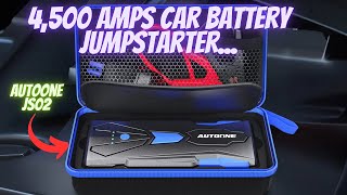 AUTOONE JUMPSTARTER JS02 DONT GET STRANDED W A WEAK CAR BATTERY [upl. by Alrahc]