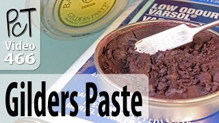 How To Fix Dry Cracked Gilders Paste for Polymer Clay [upl. by Relly112]