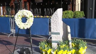 One Boston Day ceremony along Boylston Street [upl. by Adnyleb213]