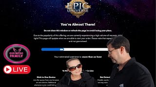 Trying to Get Universal Orlando Epic Universe Tickets At Home  102424 [upl. by Eelik]