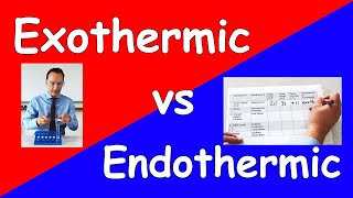 Whats the difference between endothermic and an exothermic reaction GCSE chemistry [upl. by Nawor]