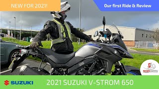 2021 Suzuki V Strom 650  Our First Ride and Review [upl. by Shing]