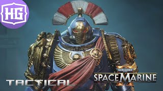 Warhammer 40000 Space Marine 2  Tactical Class Gameplay [upl. by Lucchesi618]