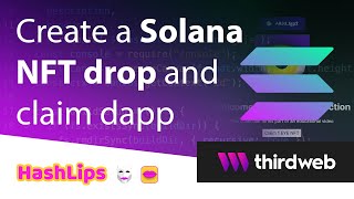 Create a Solana NFT drop and claim dapp from start to finish [upl. by Cis135]