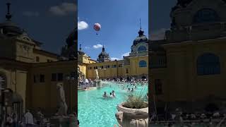 Summer Travel 2023 Budapest  Famous Spa Széchenyi Thermal Bath [upl. by Bennink]