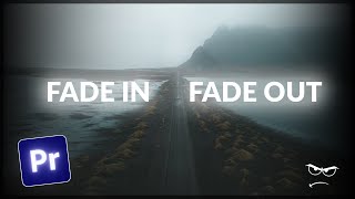 How to FADE IN amp FADE OUT video  Premiere Pro [upl. by Nivlen963]