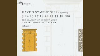 Haydn Symphony in D HI No 15 2 Menuet e Trio [upl. by Gyimah]