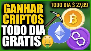 GANHAR CRIPTOMOEDAS TODOS OS DIAS  COMO MINERAR BITCOIN GRATIS pelo COMPUTADOR ou CELULAR FRACO [upl. by Notnel]