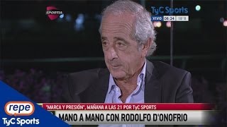 Rodolfo D´Onofrio quotDaniel Passarella es un desubicado por enfrentar a Grondonaquot HD [upl. by Smoot348]