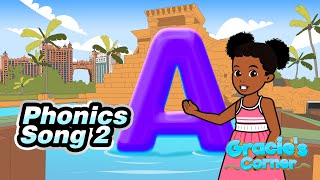 Phonics Song 2 Pure Letter Sounds  Learning with Gracie’s Corner  Kids Songs  Nursery Rhymes [upl. by Adlar]